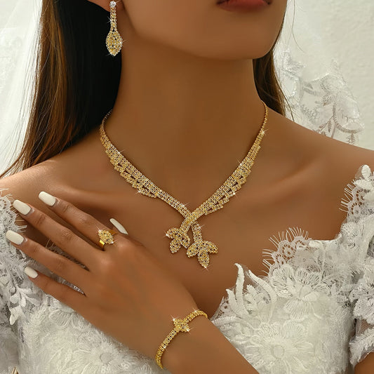 Women's set accessories, pendant earrings bracelet set